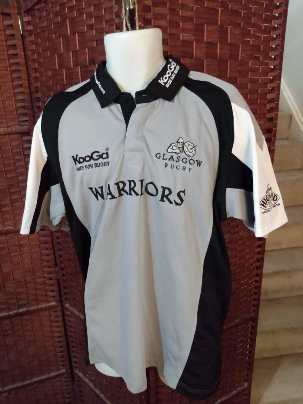 Kooga Glasgow Warriors 2005 - 2006 Rugby Jersey Shirt Mens XL Scotland Vin